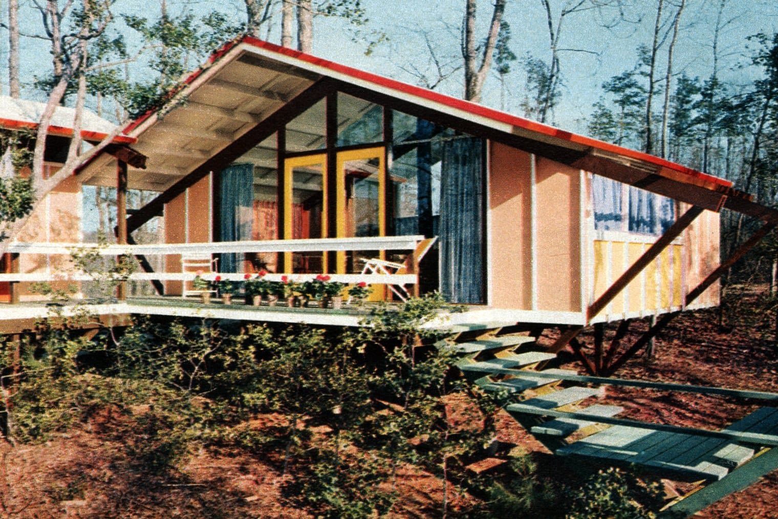 Vintage vacations 1950s cabins and midcentury second homes