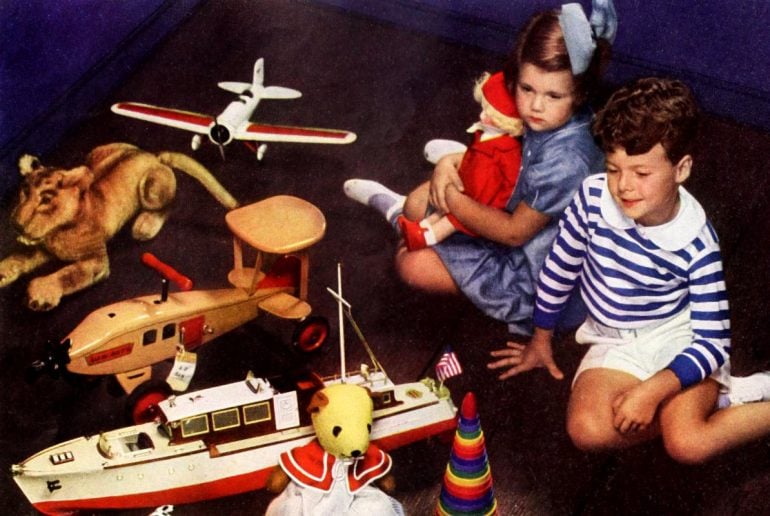 What kids in the 1930s wanted for Christmas - Toys and games