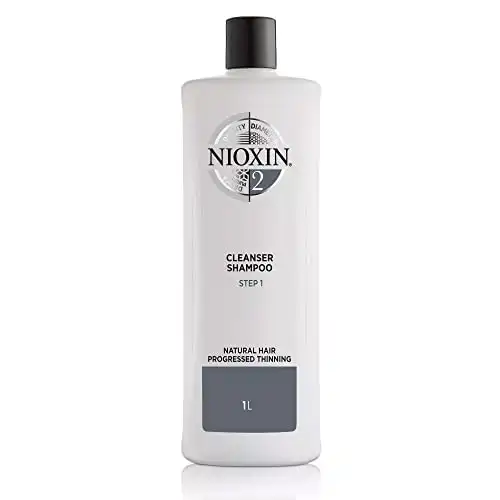 Nioxin System 2 Scalp Cleansing Shampoo with Peppermint Oil