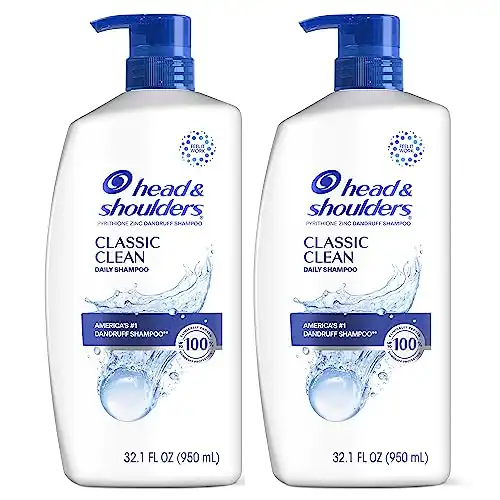 Head and Shoulders Dandruff Shampoo, Anti-Dandruff Treatment, Classic Clean